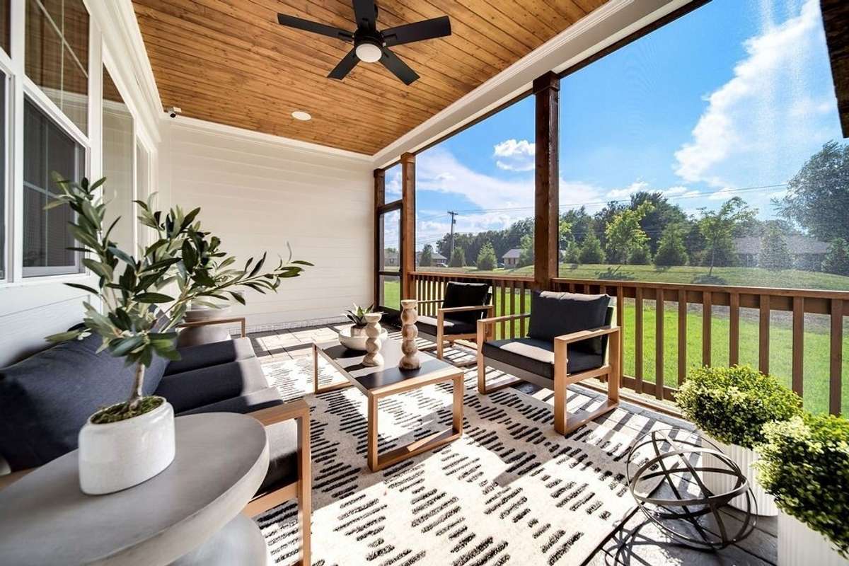 This is a staged Piper is for representational purposes only.  Design selection will differ.