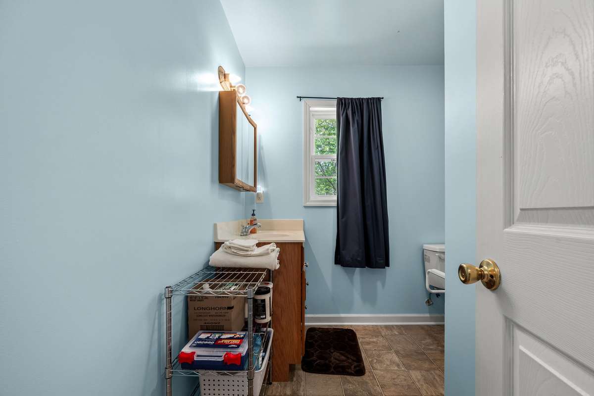 Bathroom in the In-law Quarters.