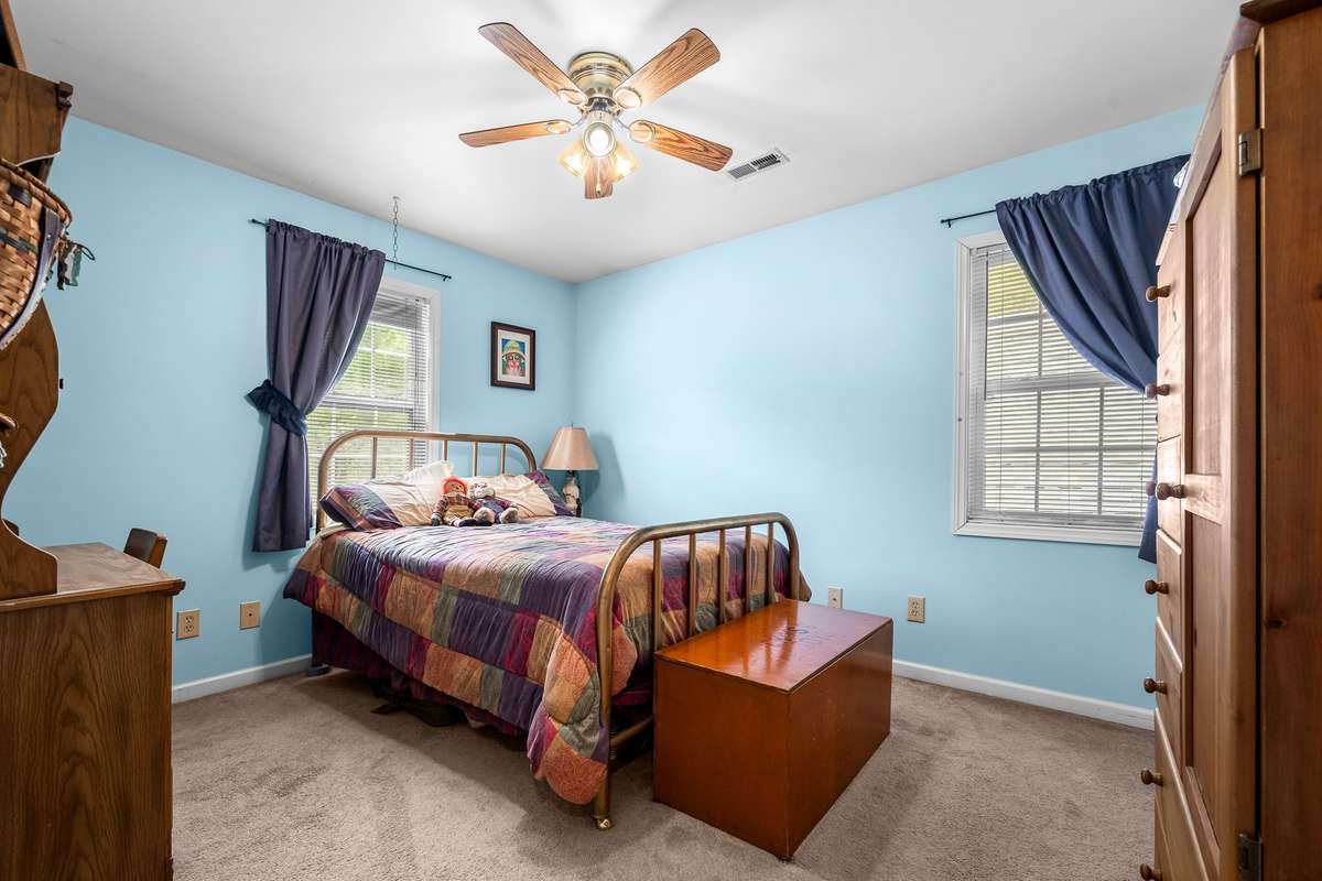 2nd Bedroom is upstairs.