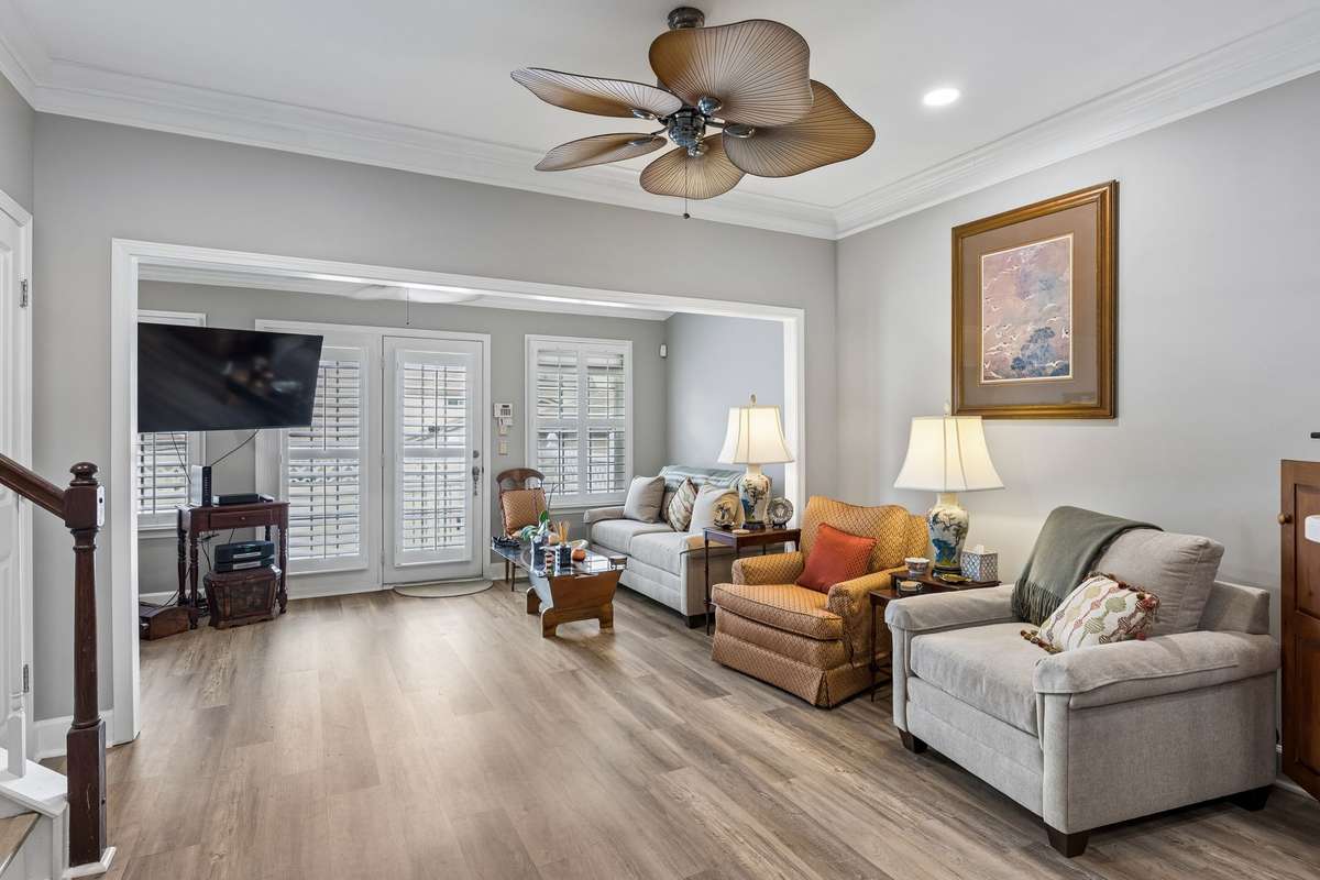 Beautiful, low maintenance LVP floors.