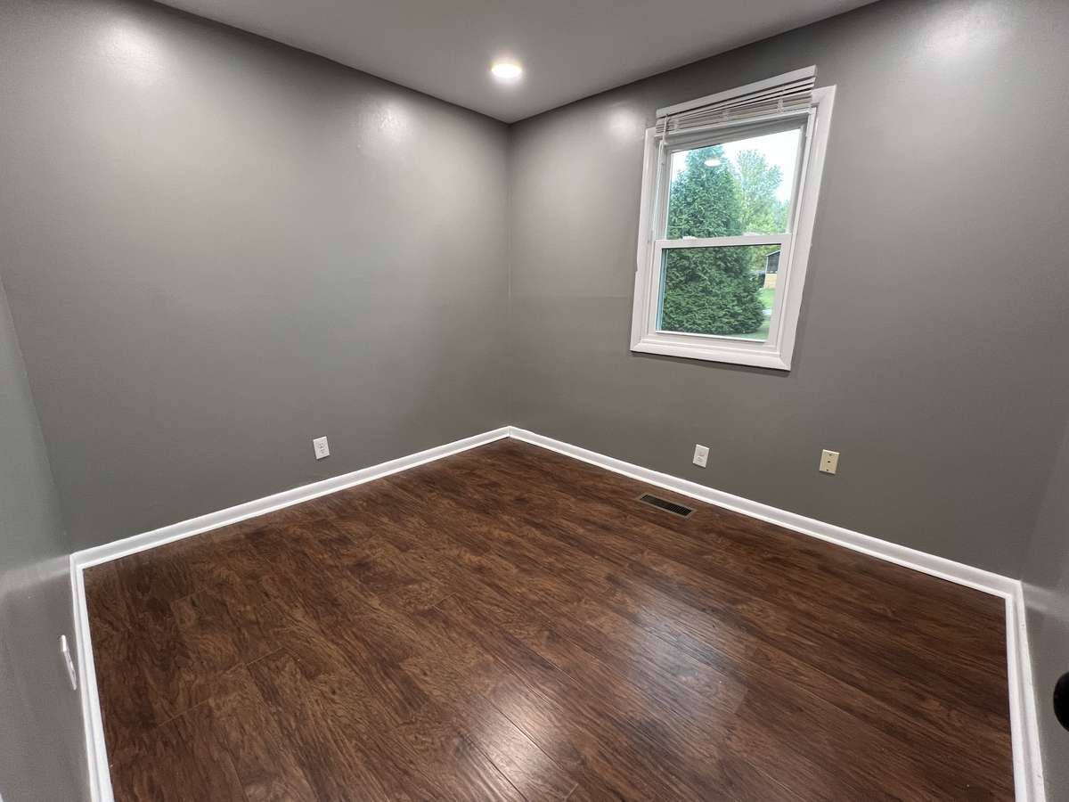 Bedroom 3: The smallest of rooms, but it's still 9x10 and has a good sized closet as well!