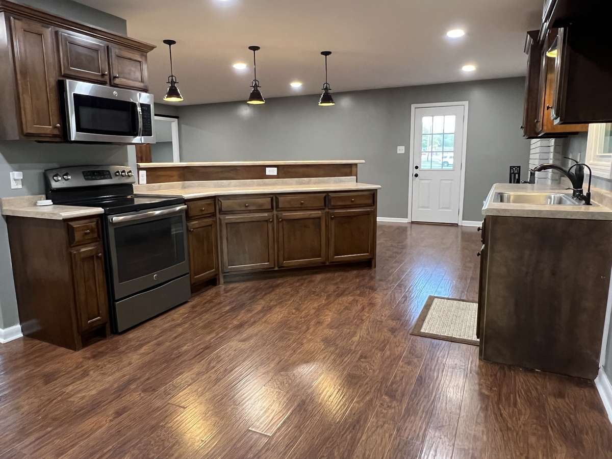 A kitchen fit for a chef. You wont find a kitchen this size in any other 1200sqft houses.
