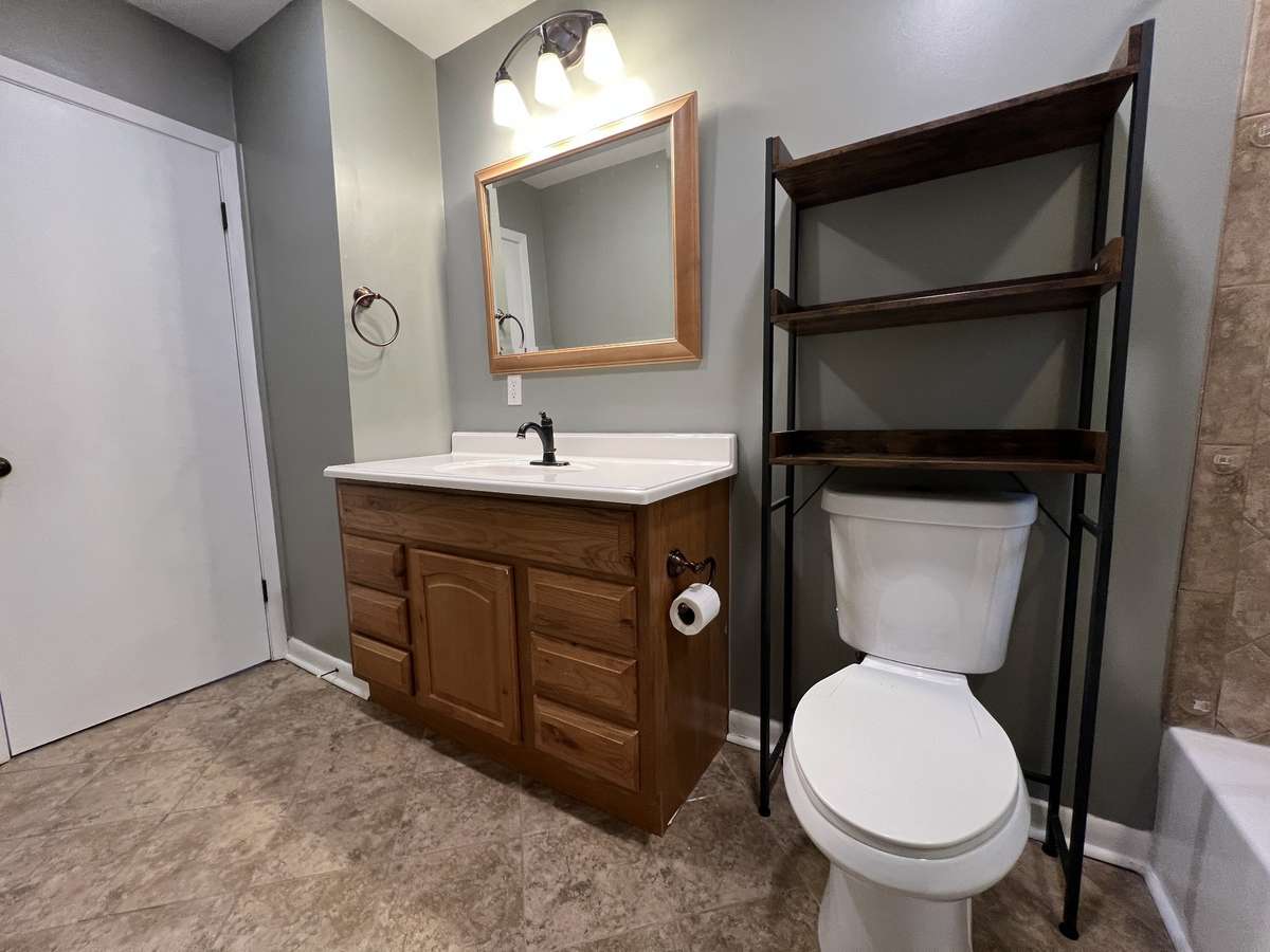 Full Bath: These aren't camera tricks! Come see for yourself this home has all your necessities.