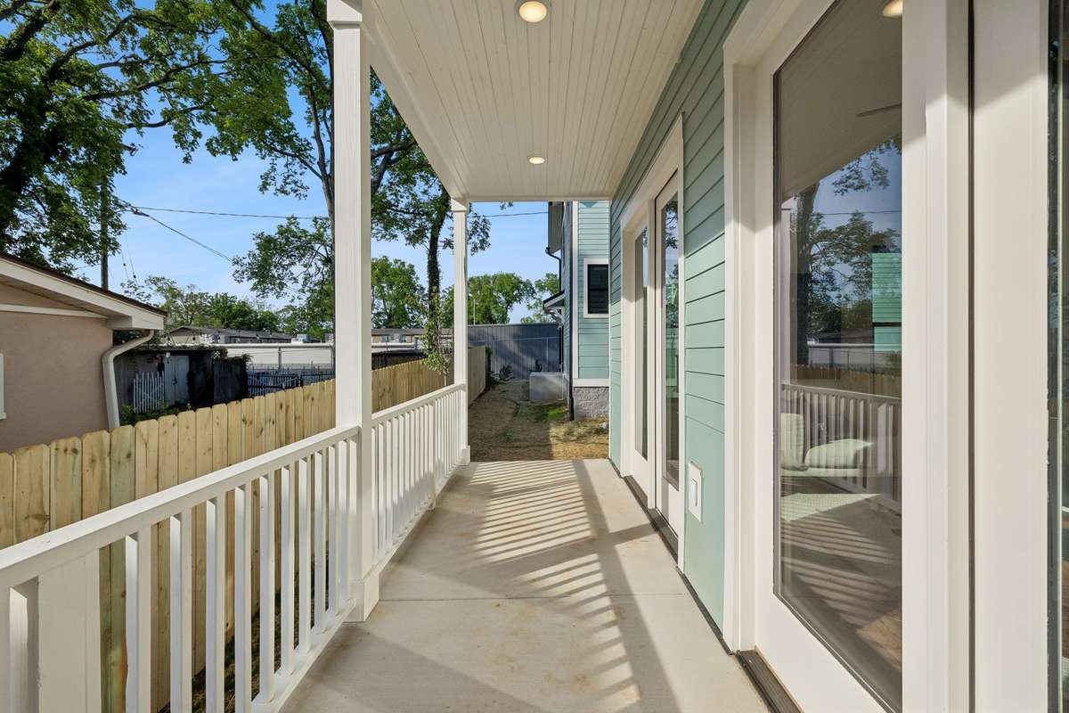 This home includes a private covered porch where you can relax or entertain outdoors.