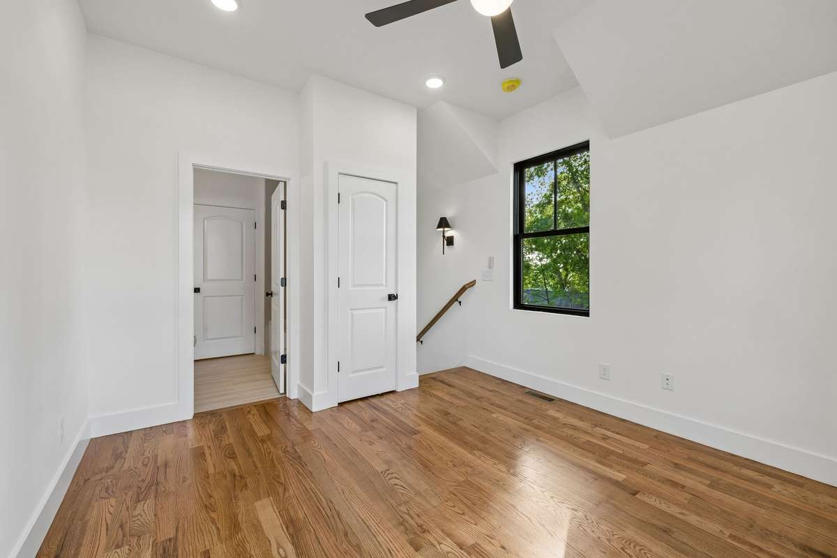 But this flexible space can be used in many ways - an office, a hobby space, a home gym, whatever you need!