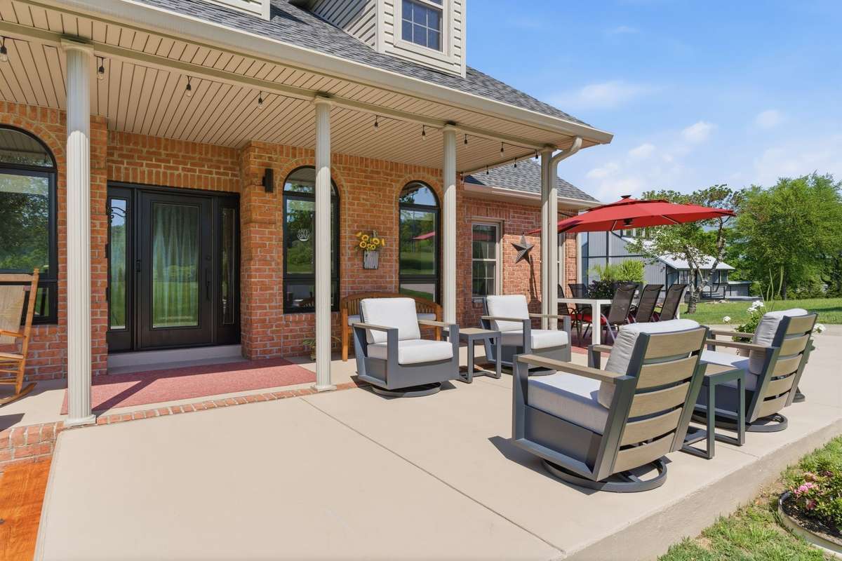 Entertainers dream! Very spacious patio area!