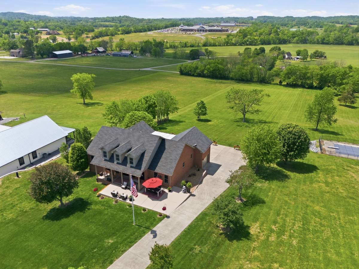 2 large acres! Fairly level lot!