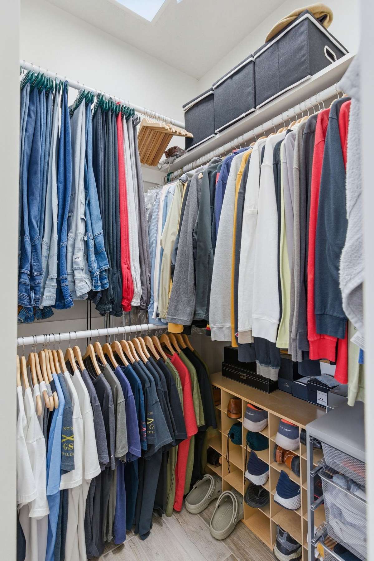 Walk-in closets!