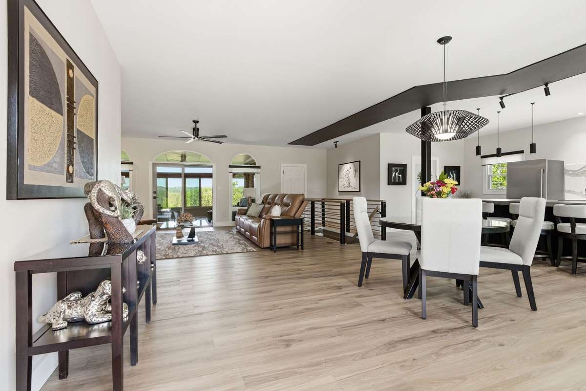 Fully renovated with contemporary finishes.