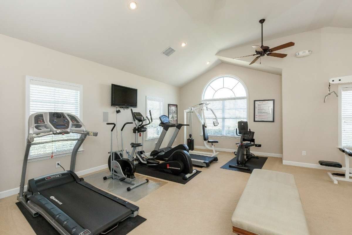 Clubhouse features a gym with 24 hour access