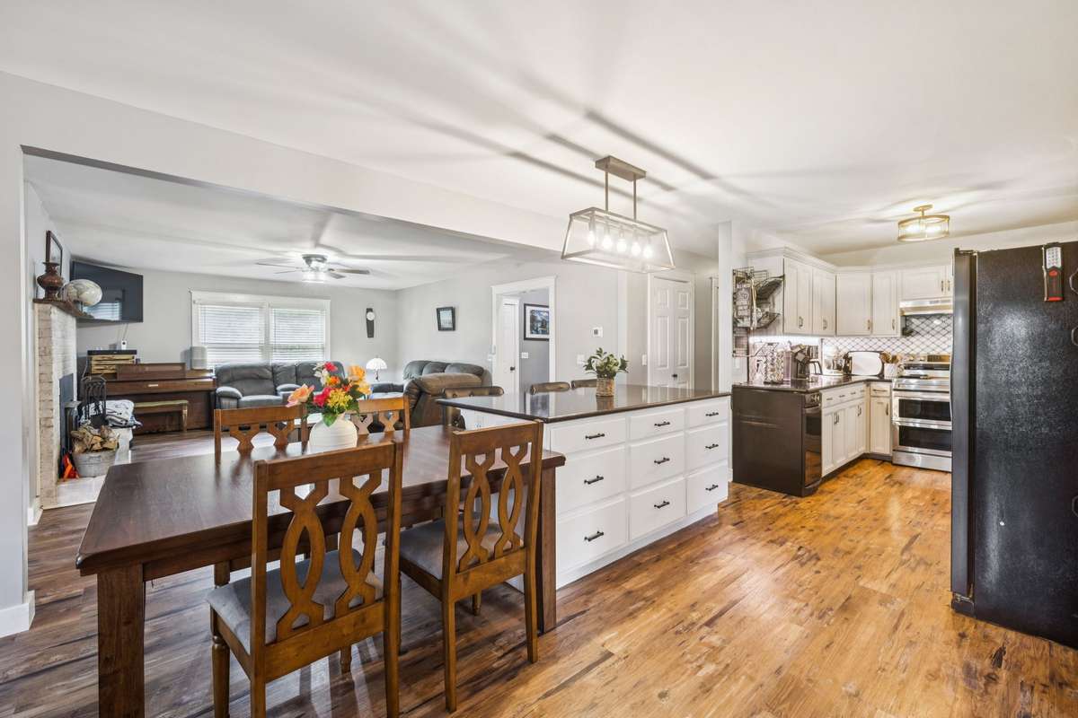 Kitchen and dining
