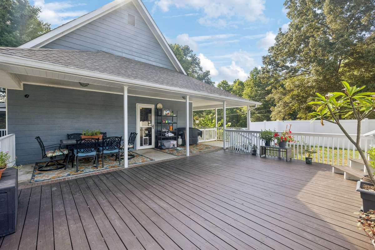 Back deck