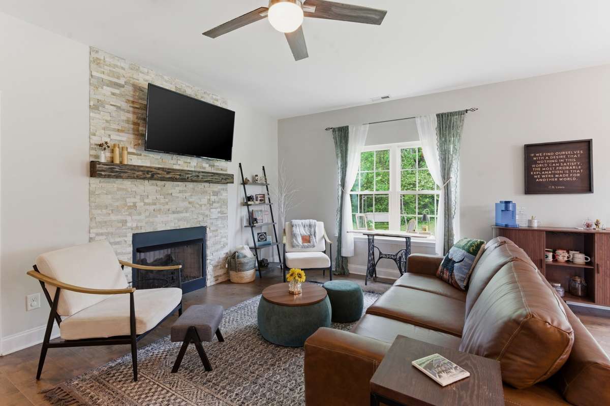 Labeled “Family Room” on Floorplan