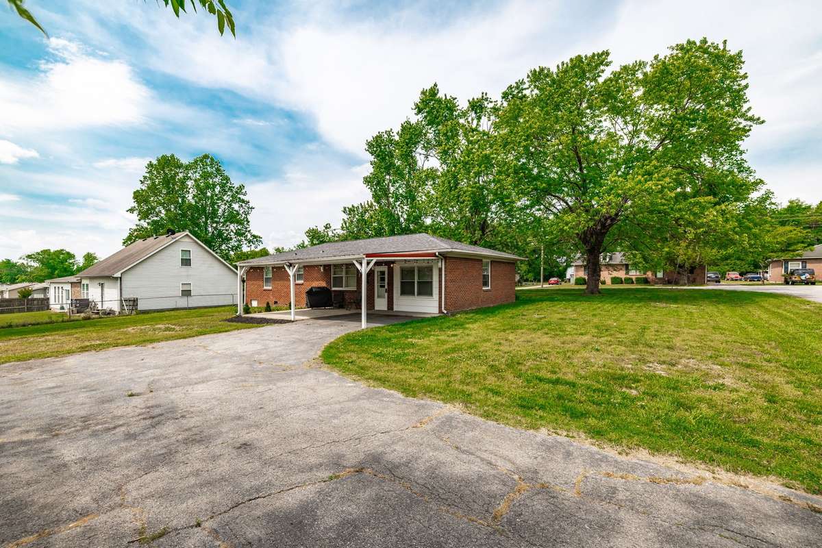 huge corner lot