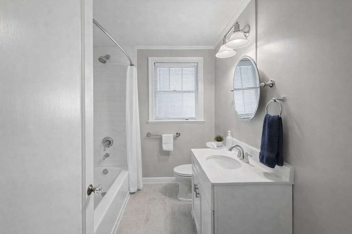 AI Generated Renovated Bathroom