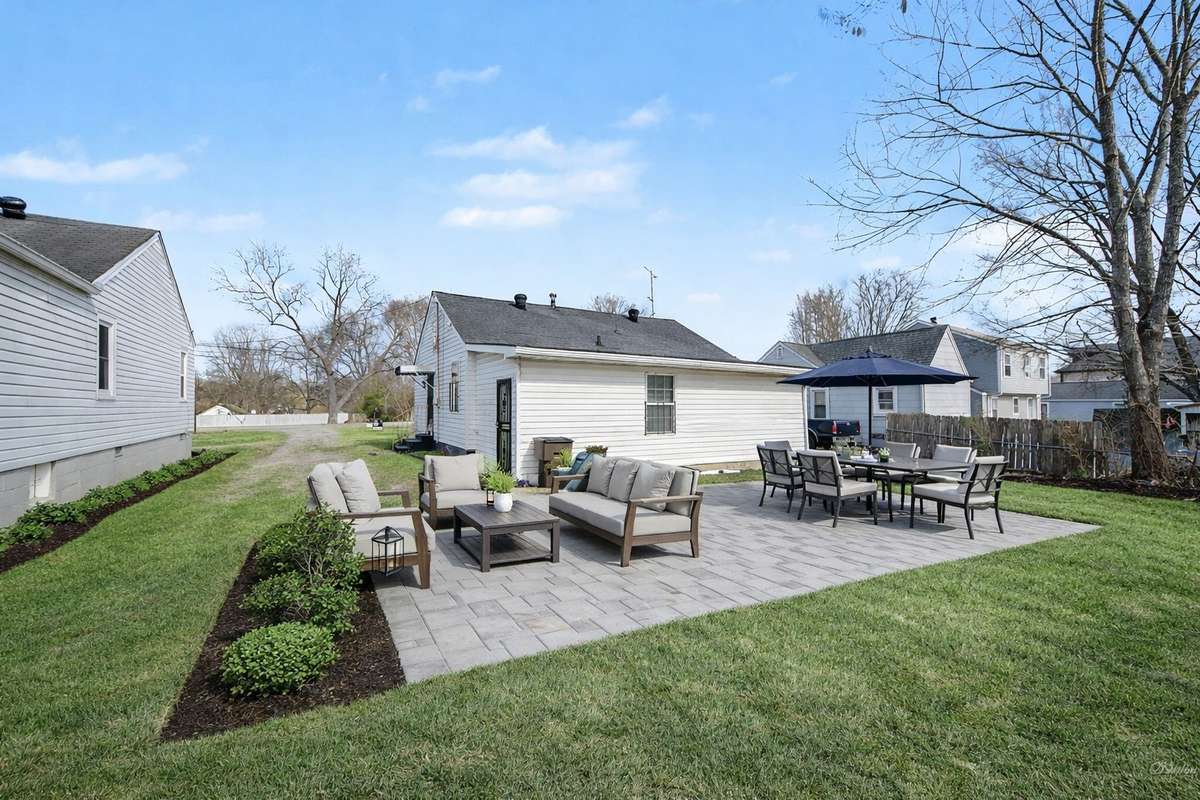 AI enhanced backyard.