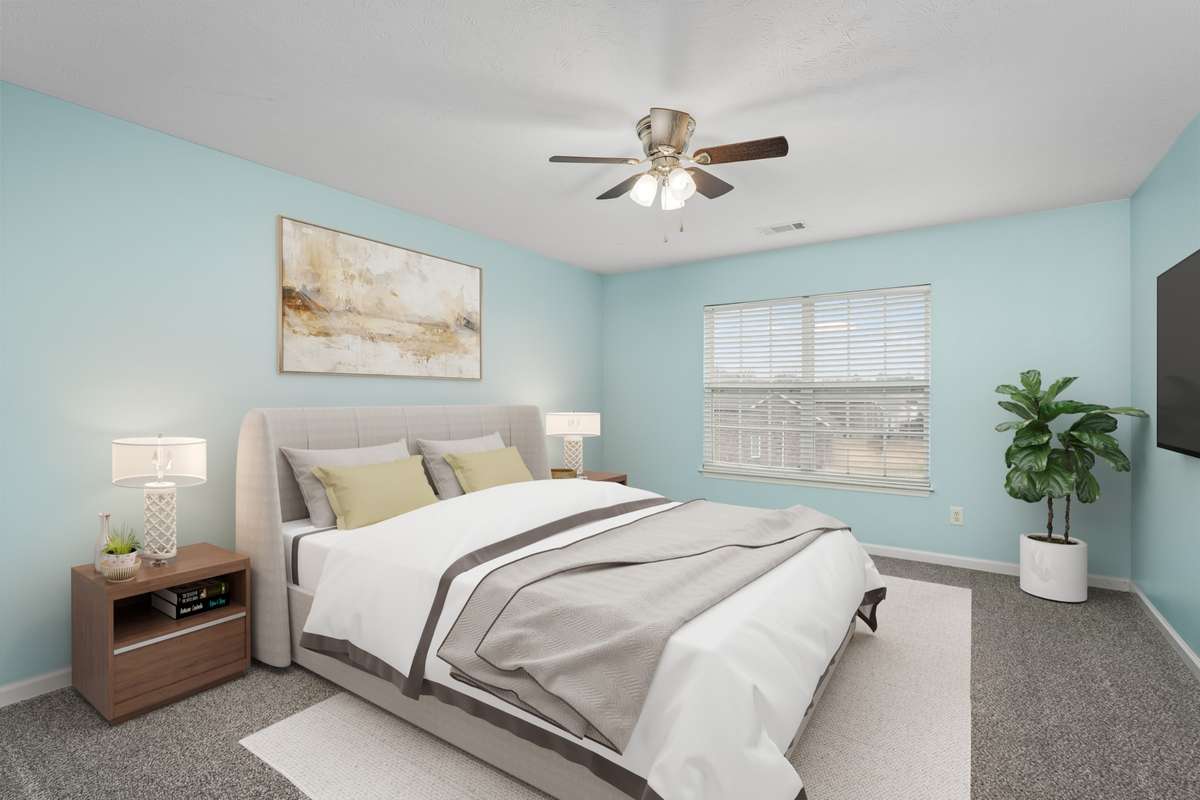 Virtual staging, look at the size of these rooms!
