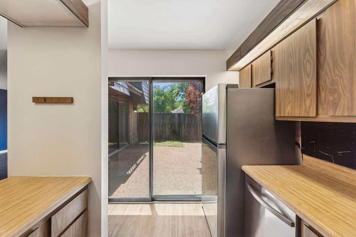 Patio doors light up the kitchen! 101 Cedarwood Lane, Madison, TN 37115