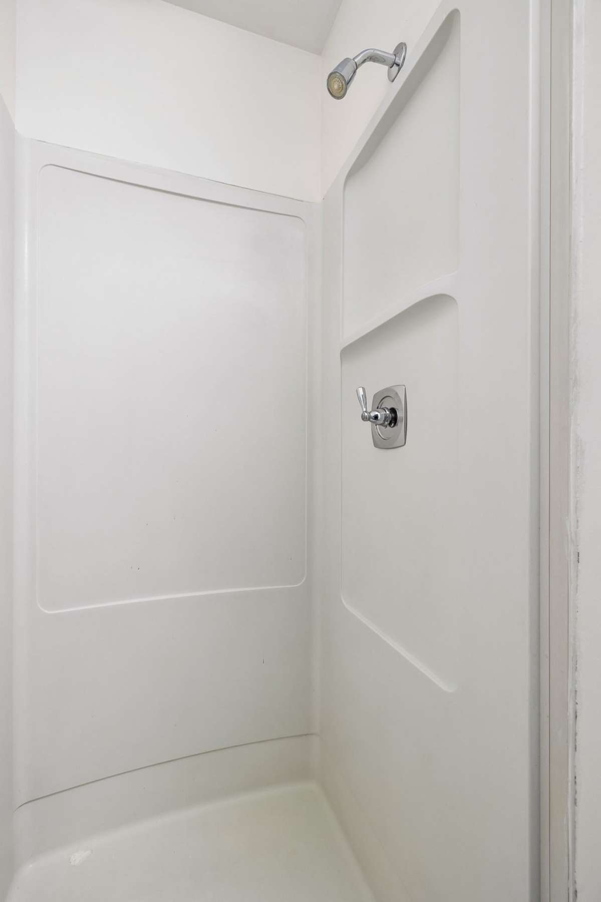 Bright and clean bath with newly updated stand up shower and faucet! 101 Cedarwood Lane, Madison, TN 37115