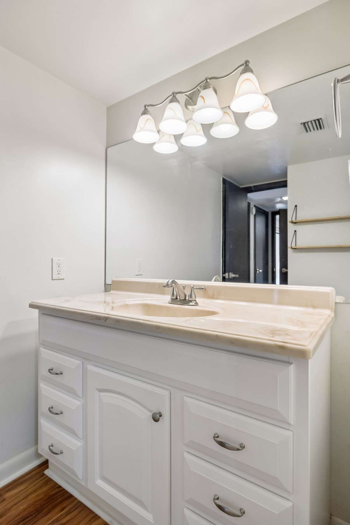 Primary bedroom's full bath has two separate vanity spaces! 101 Cedarwood Lane, Madison, TN 37115