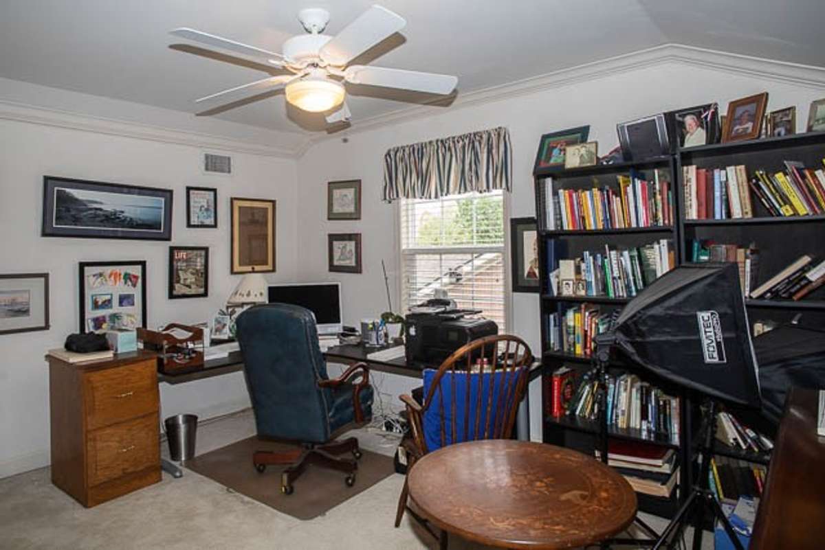 Upstairs office