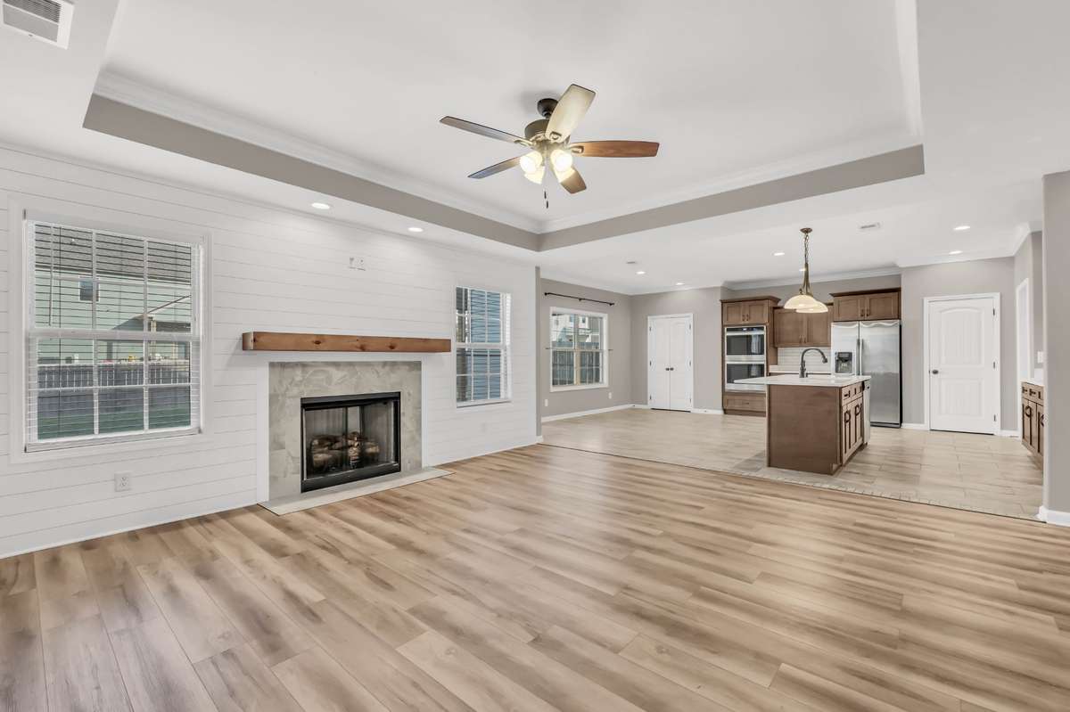 Beautiful Custom Shiplap Wall!