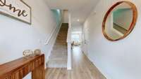 LVT flooring. Meticulously maintained. Not a scuff on the walls. A blank slate- pick your own colors.