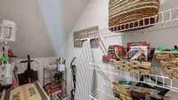 Two Pantries if needed or larger walk-in storage room downstairs/ & a coat closet in hallway