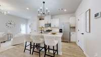 Updated Light fixtures throughout
