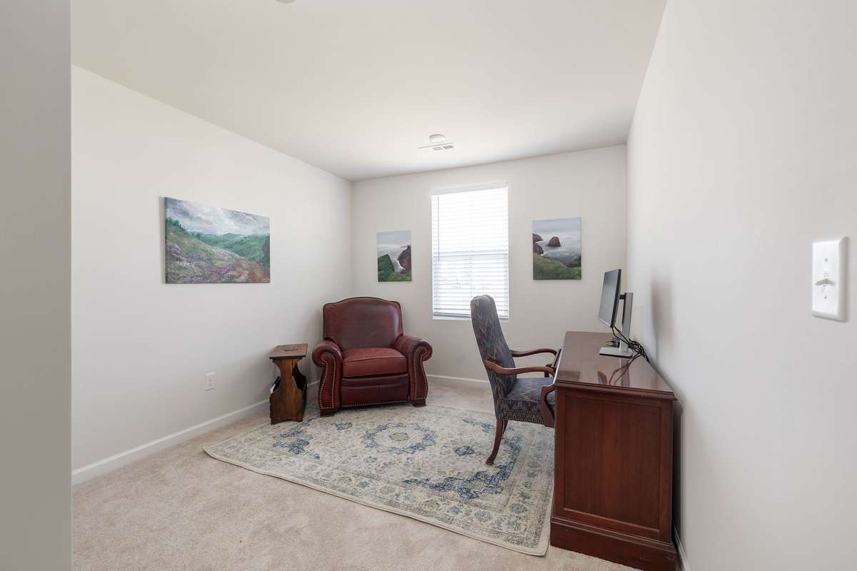 This house offers a flex space upstairs - make it a home office, 2nd living, endless opportunities