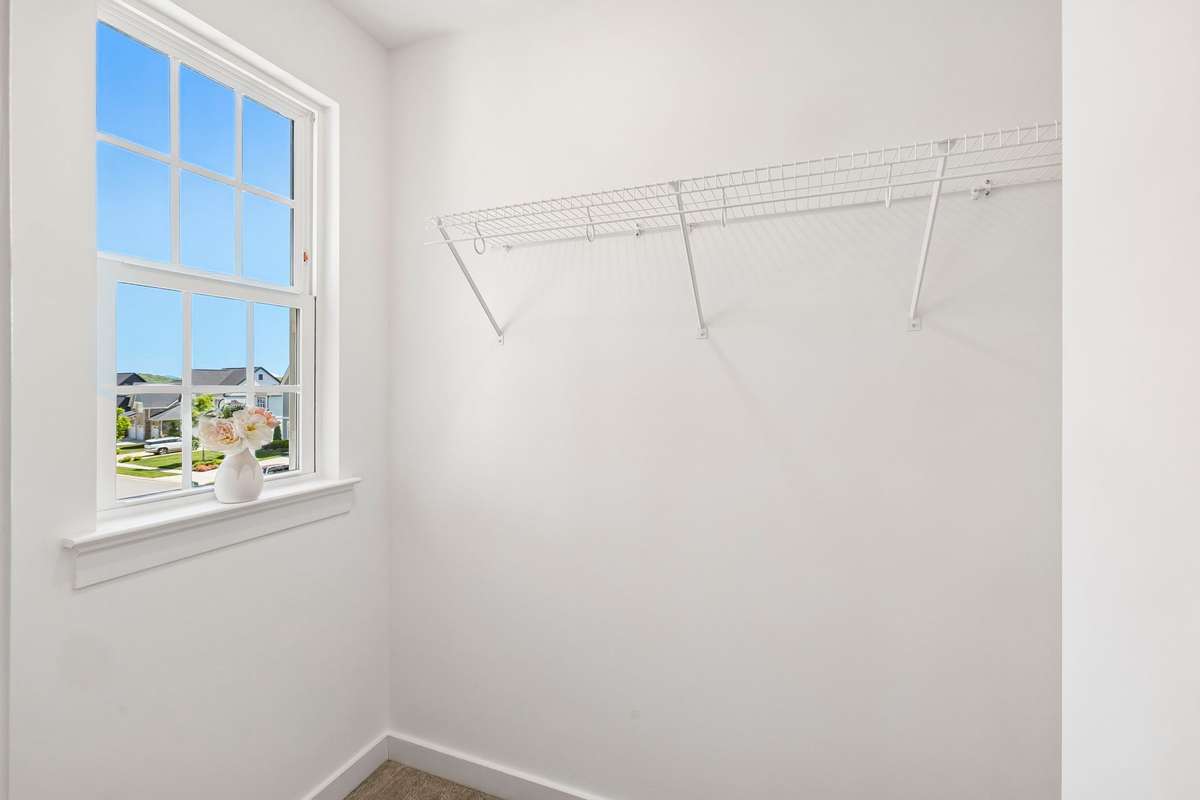 Gotta love a walk-in closet with a window!