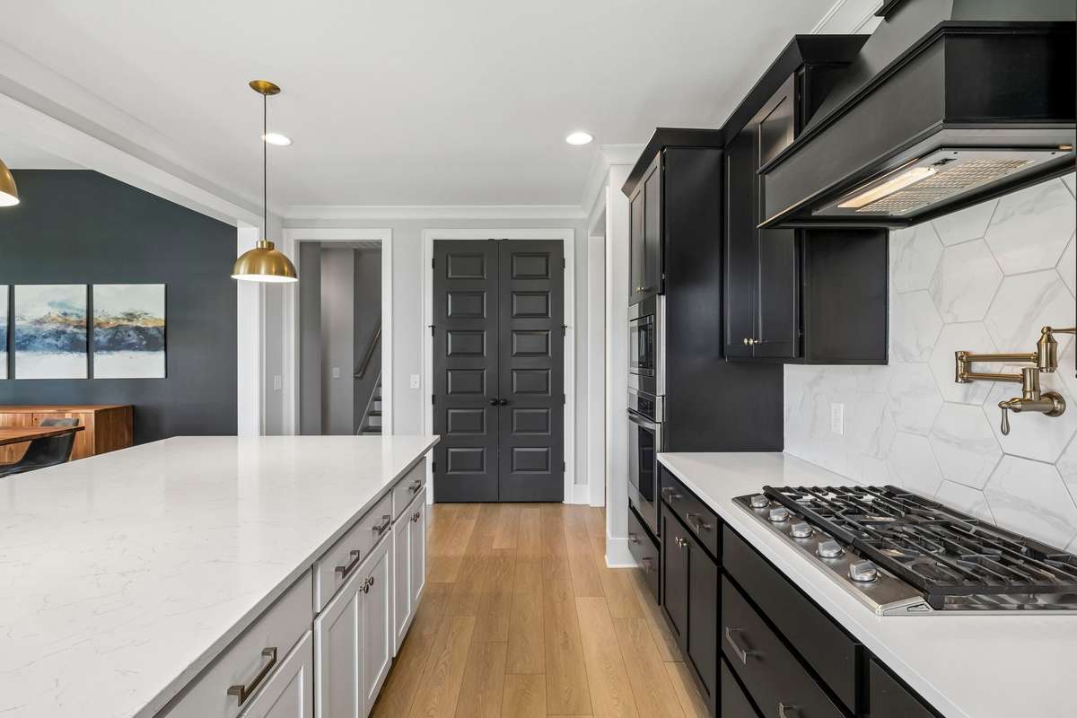 Generous pantry right next to the kitchen