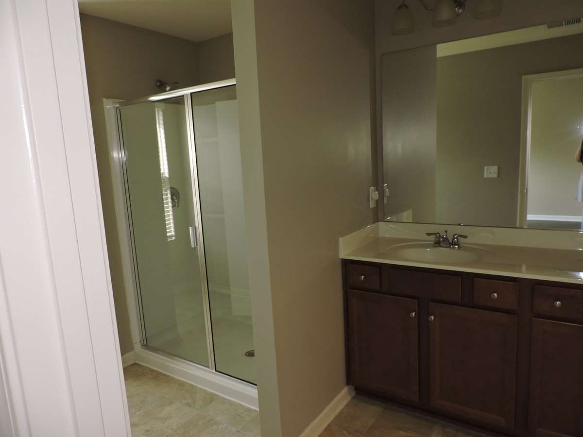 Bedroom 2 has shower and double vanities