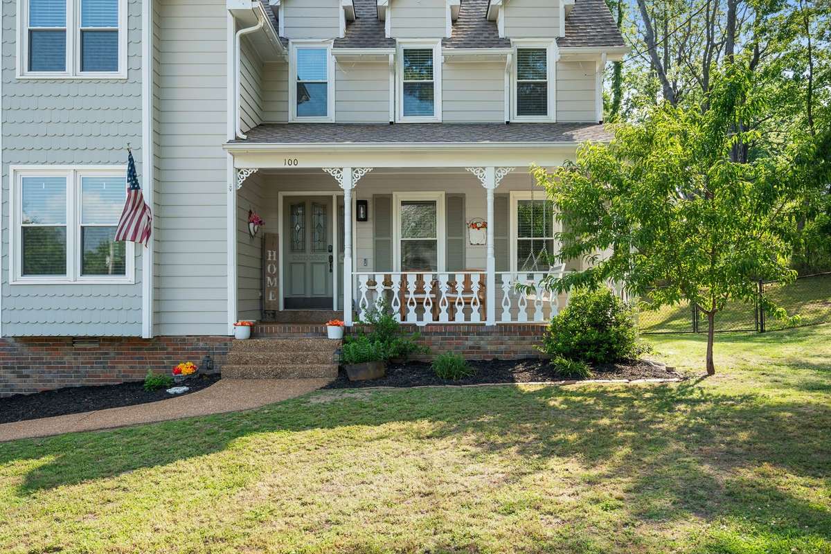 Enjoy your morning coffee on the front porch swing!