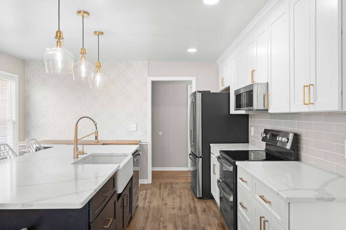Beautifully updated kitchen.
