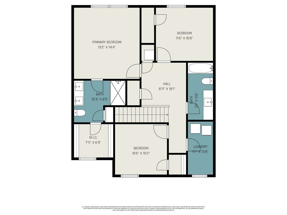 Upper level layout