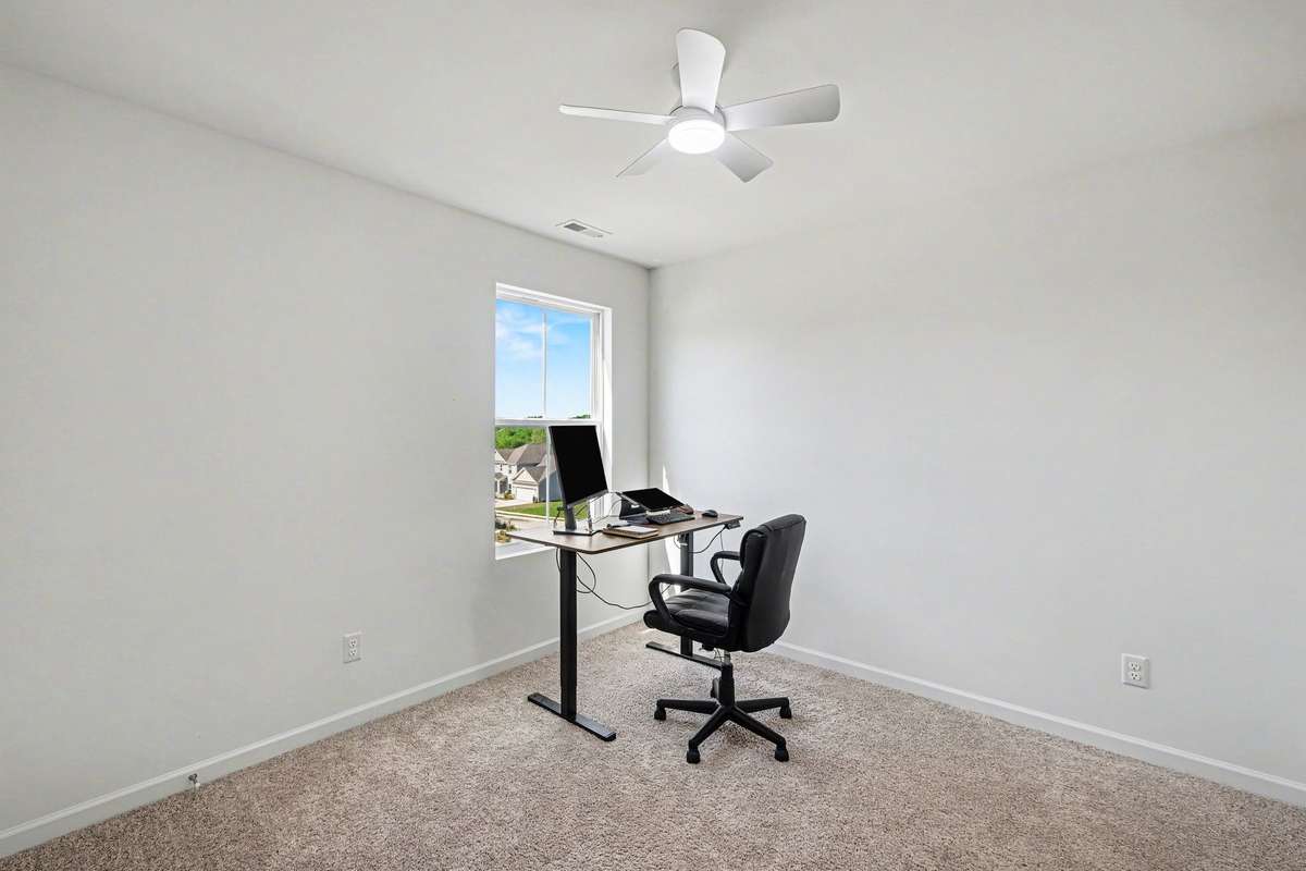 Bedroom no. 3 , new ceiling fan