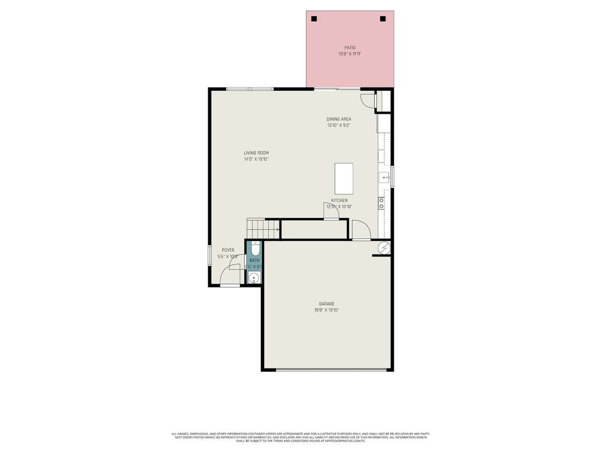 Lower level layout