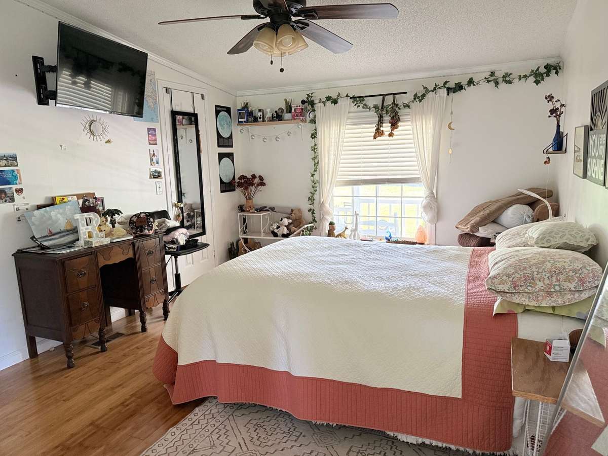Bedroom 2 with walk-in closet