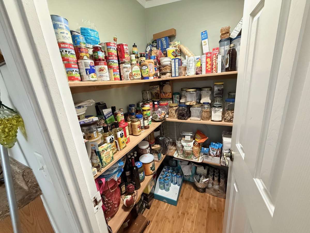 Large walk-in Pantry