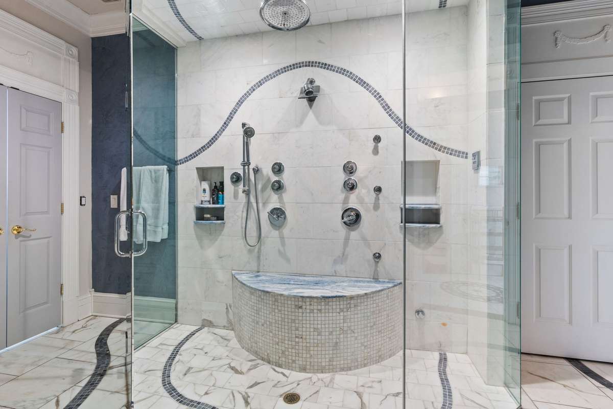 Steam shower - extra large!
