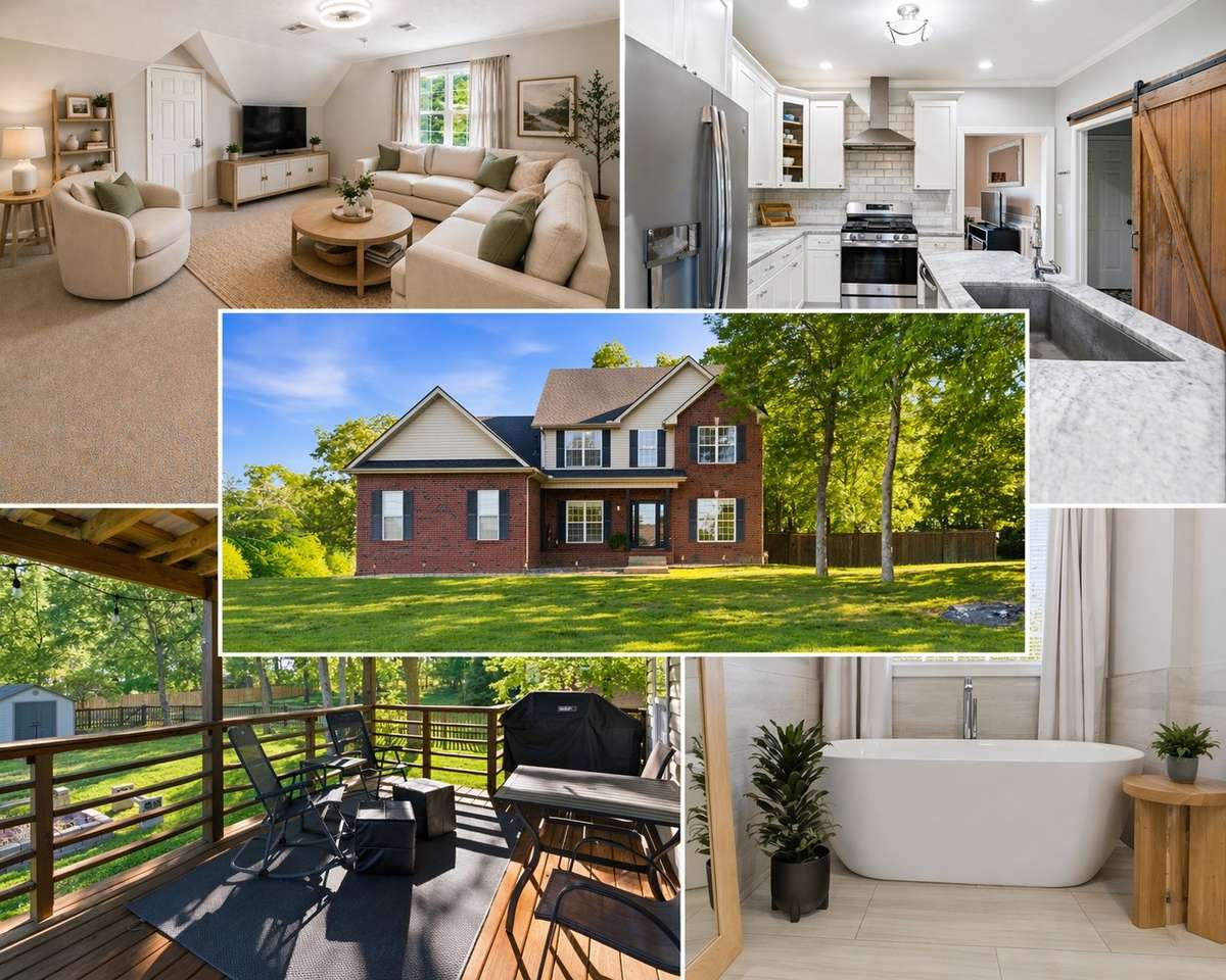 Corner lot with space that’s hard to find in Mt. Juliet and no HOA to hold you back.