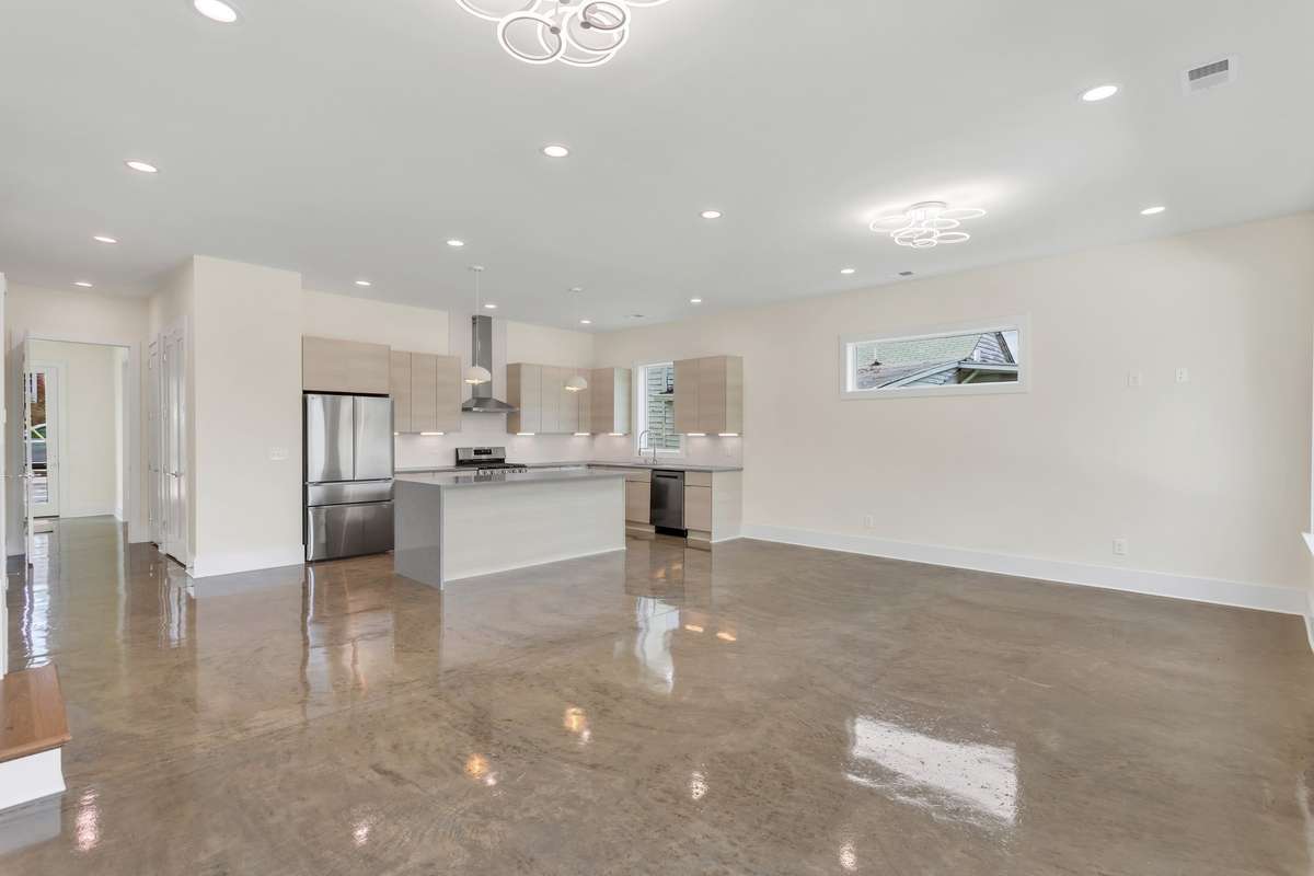 Extra large, living and kitchen open floor plan, so you may entertain your guest with plenty of space.