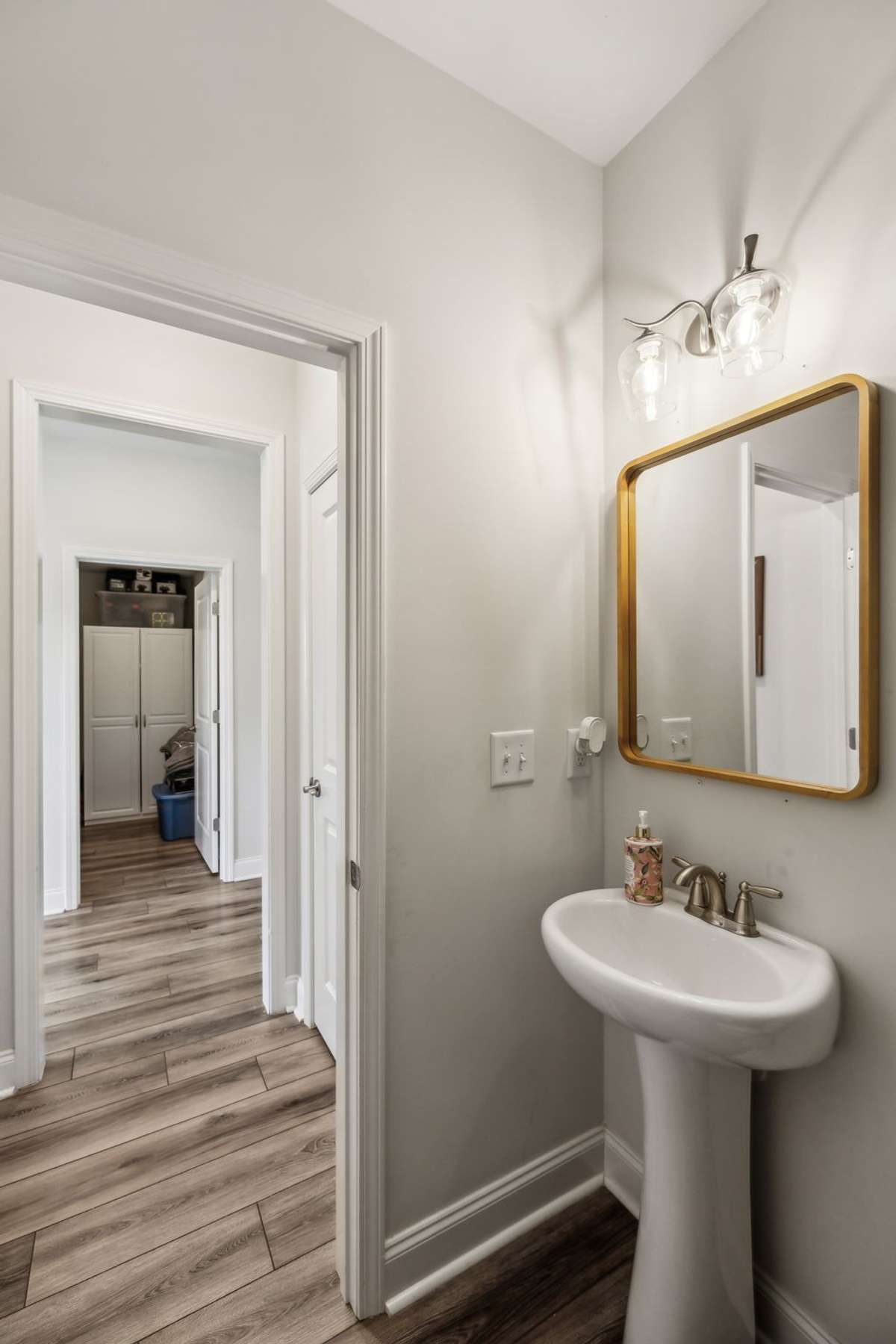 Main floor lavatory