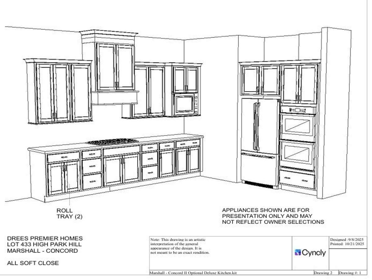 Kitchen Cabinet Drawings