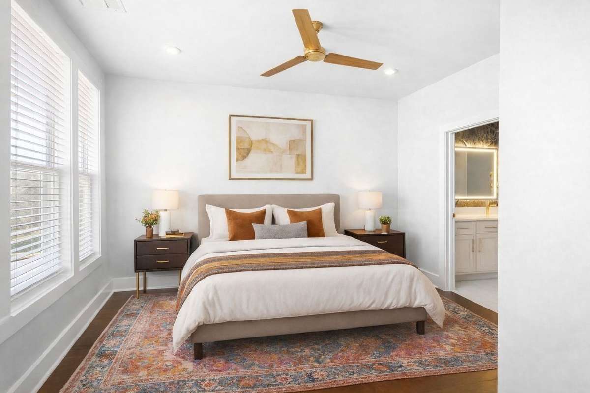 Virtually Staged owner's suite!