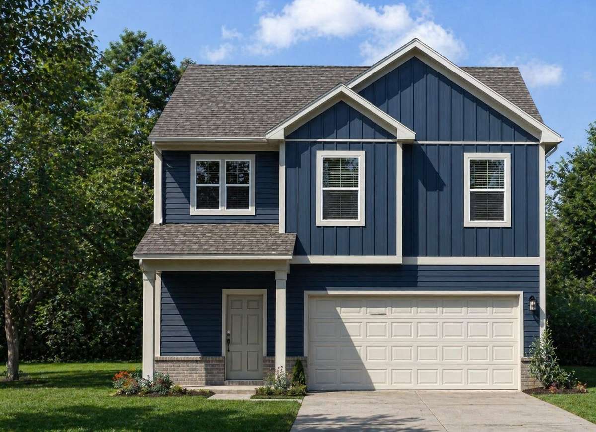 Lavender by DRB Homes- Elevation and colors may vary.