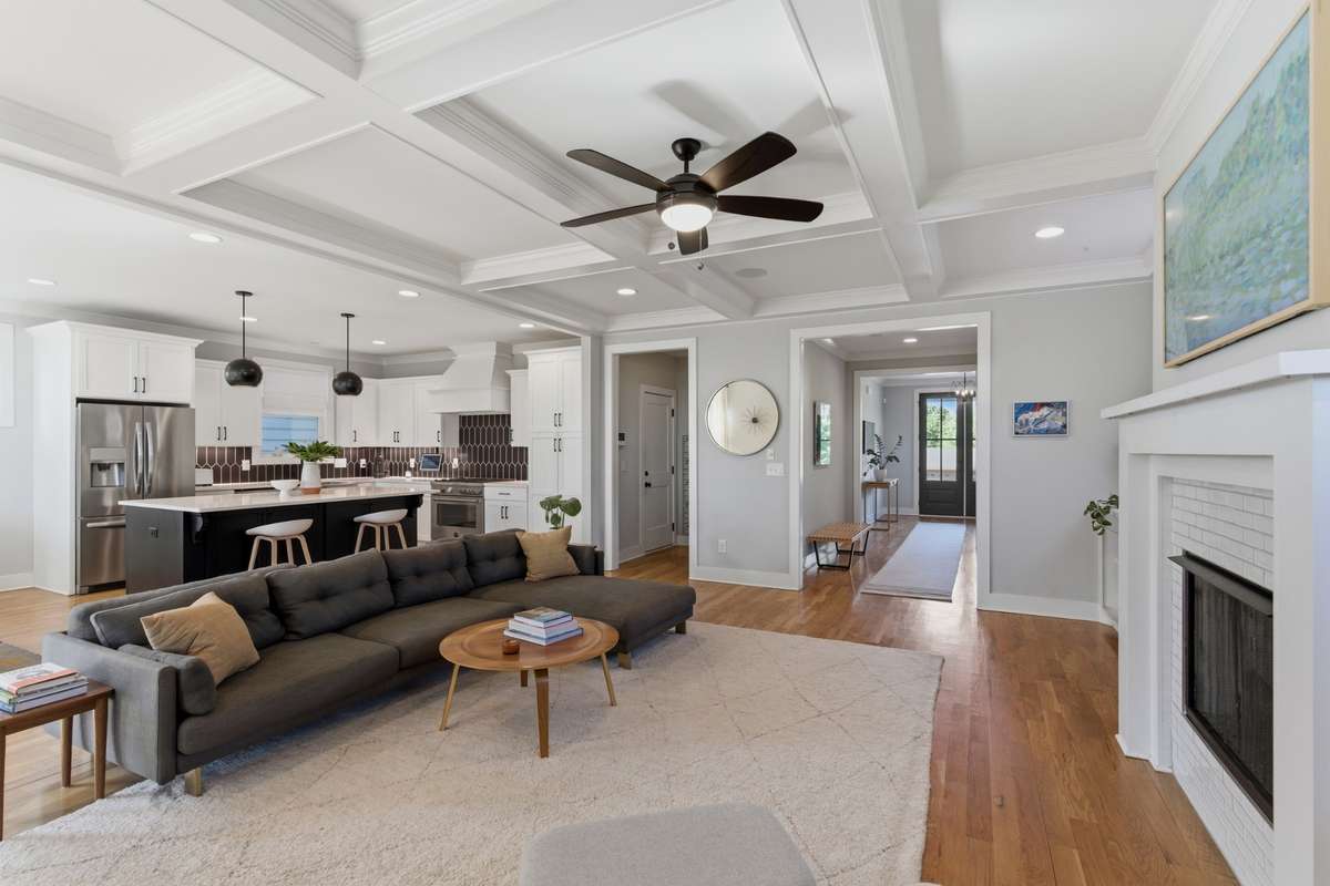 Whether hosting or just relaxing, built-in speakers throughout the home enhance your space!
