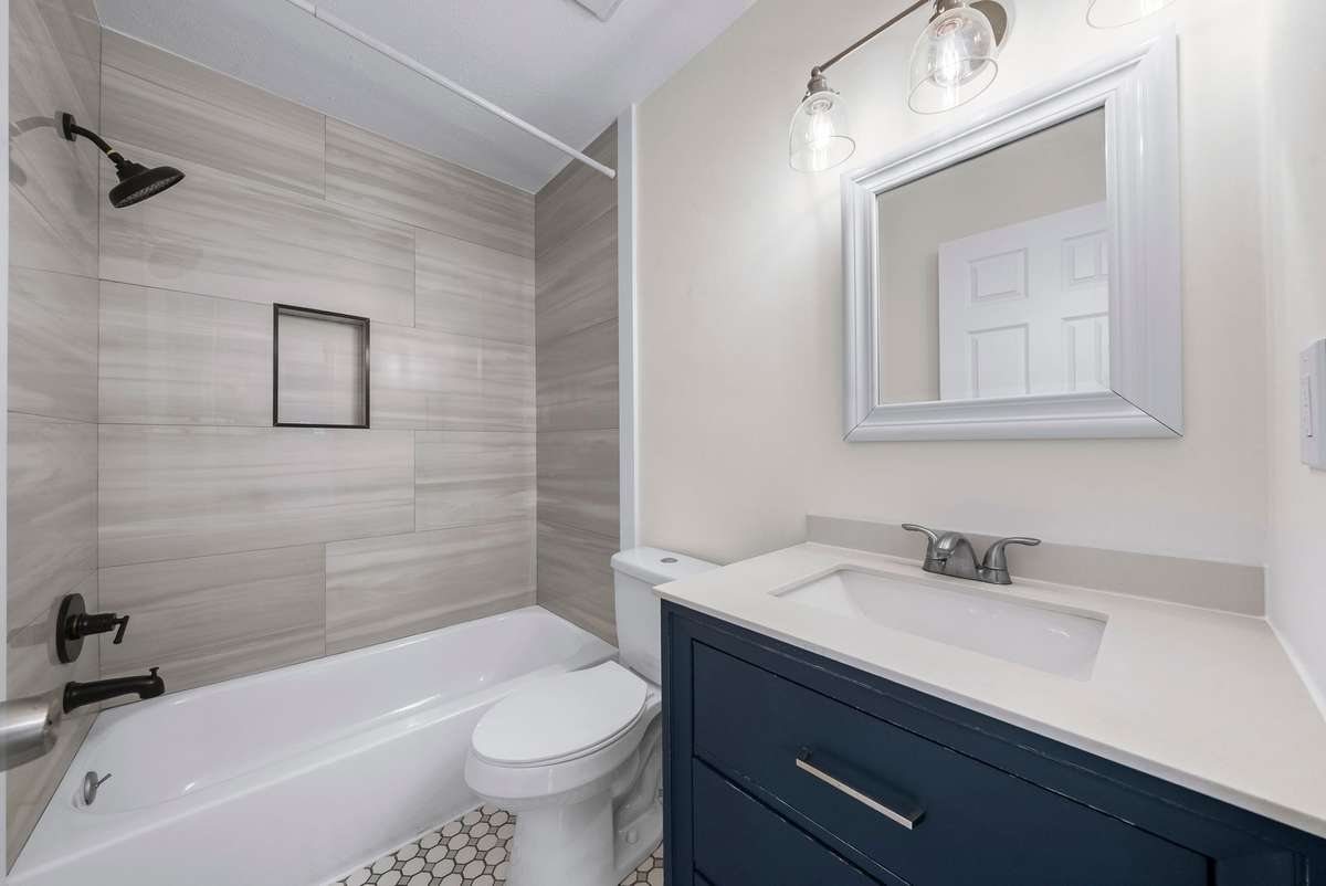 Secondary bathroom
