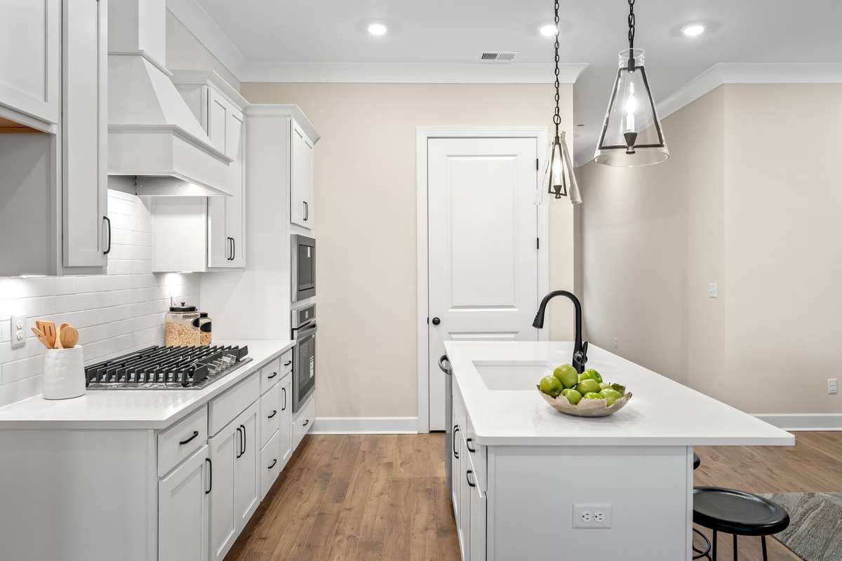 Can you just see yourself cooking in this beautiful kitchen!